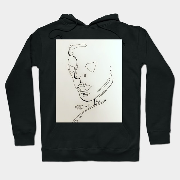 Glass Face Hoodie by DarkAngel1200